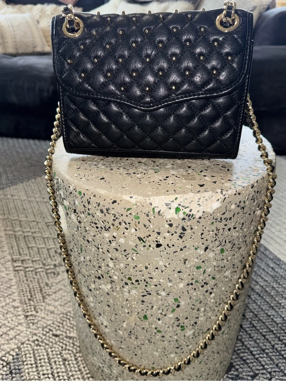 🖤 Rebecca Minkoff — Quilted Affair Mini with Studs 🖤